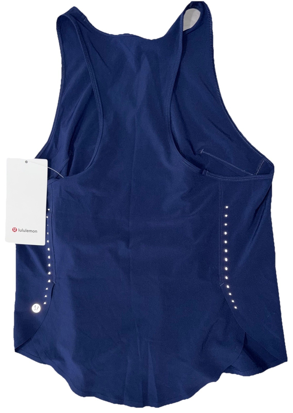 NWT💎LULULEMON💎SIZE 6💎LIGHTWEIGHT STRETCH RUN TANK💎NIGHT SEA BLUE💎AUTHENTIC