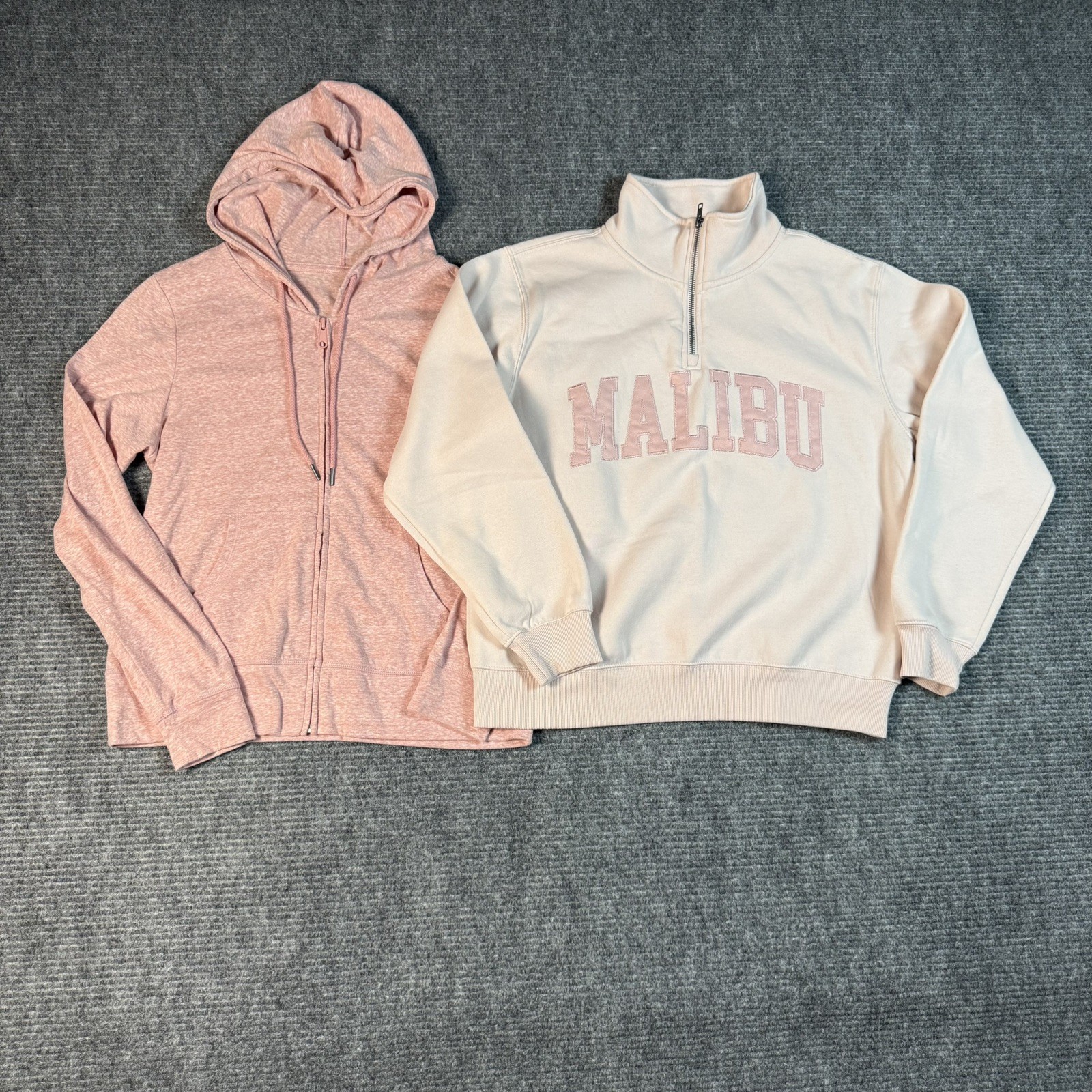 Ideology Sweatshirt Lot Womens Medium Pink Rose Mixed Bundle lightweight Hoodie