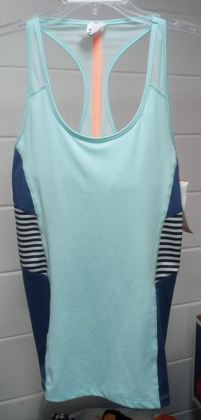 c9 Champion Semi Fitted Tank Top Racerback Shelf Bra K9014 XS NEW