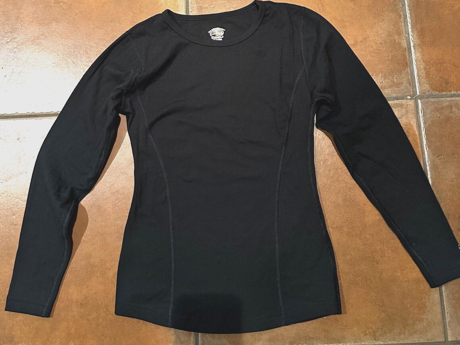 DUOFOLD BY CHAMPION WOMENS’ BASE LAYER LONG SLEEVE SHIRT BLACK SIZE MEDIUM