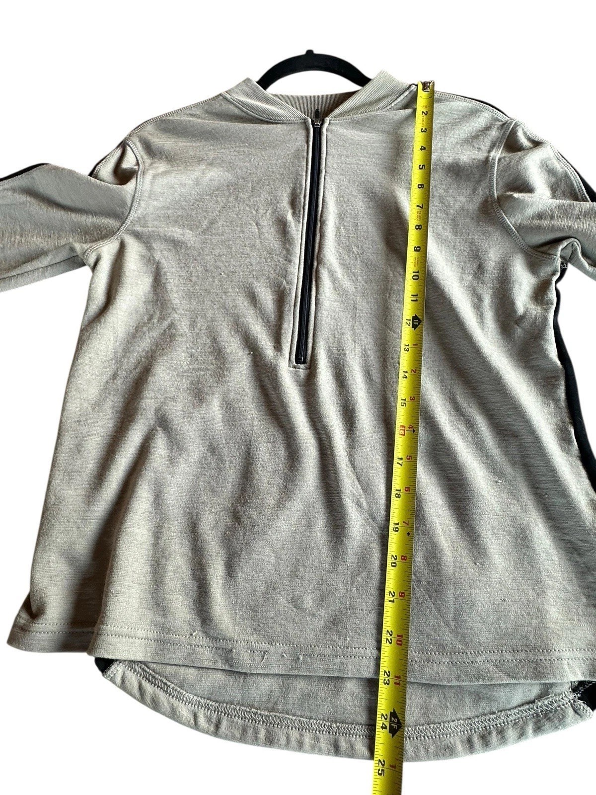 Ibex Womens Large Merino Wool Base layer Outdoor Hiking Camping Fishing 1/2 Zip