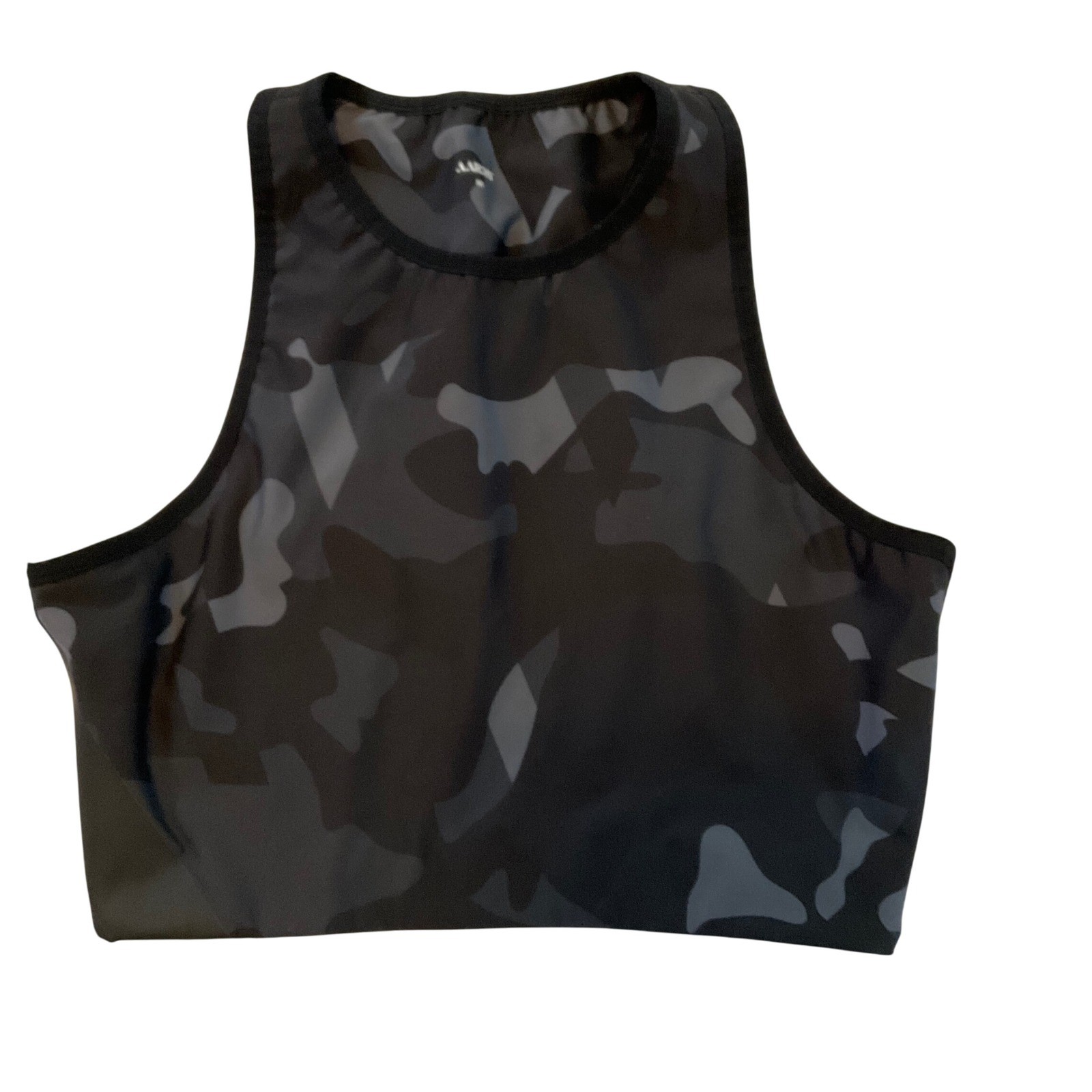 Aarmy Camouflage Crop Tank Top Women’s Size M Athletic Workout Gym Sportswear