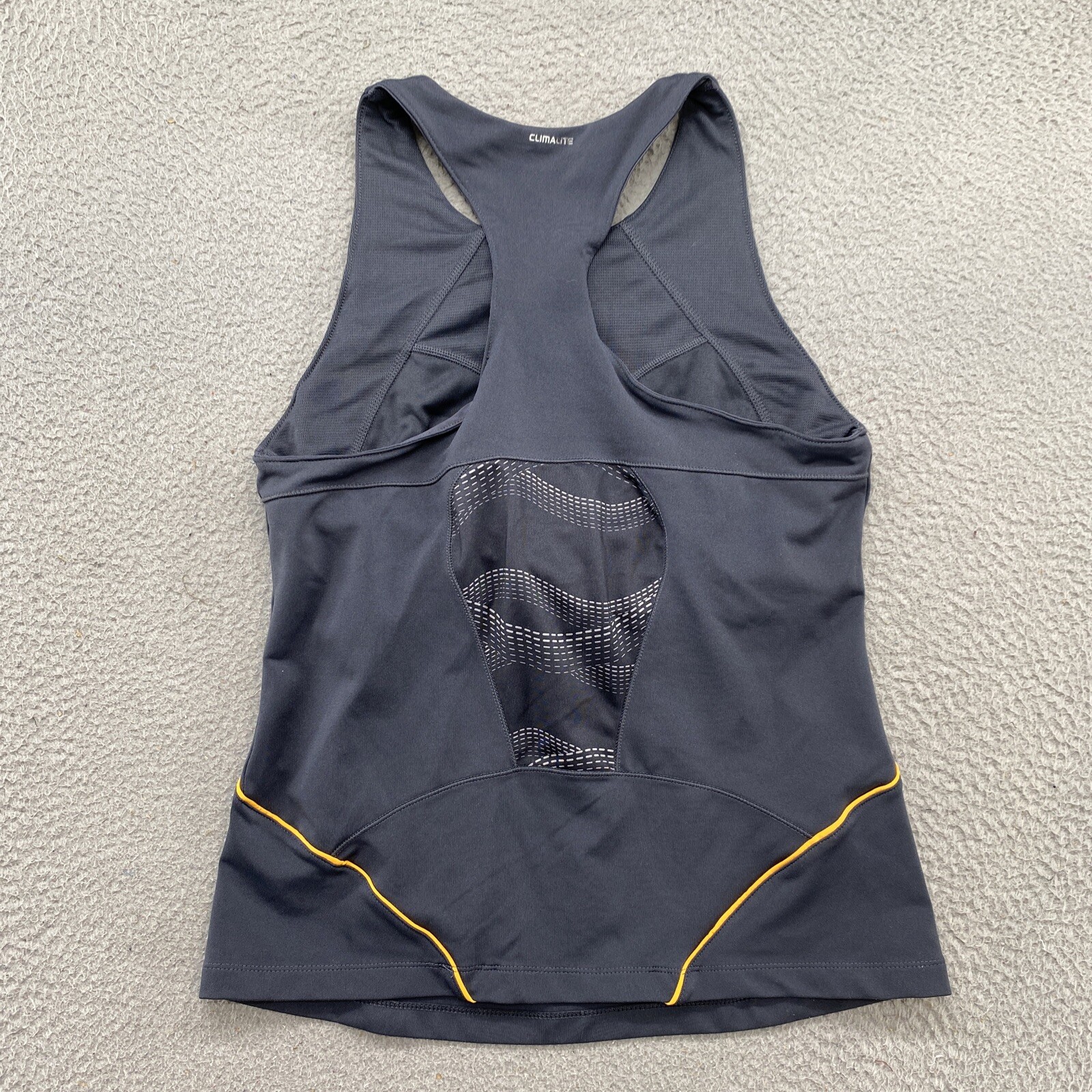 Adidas CLIMA365 Gray Athletic Stretch Tank Top Workout in Women’s Size Large
