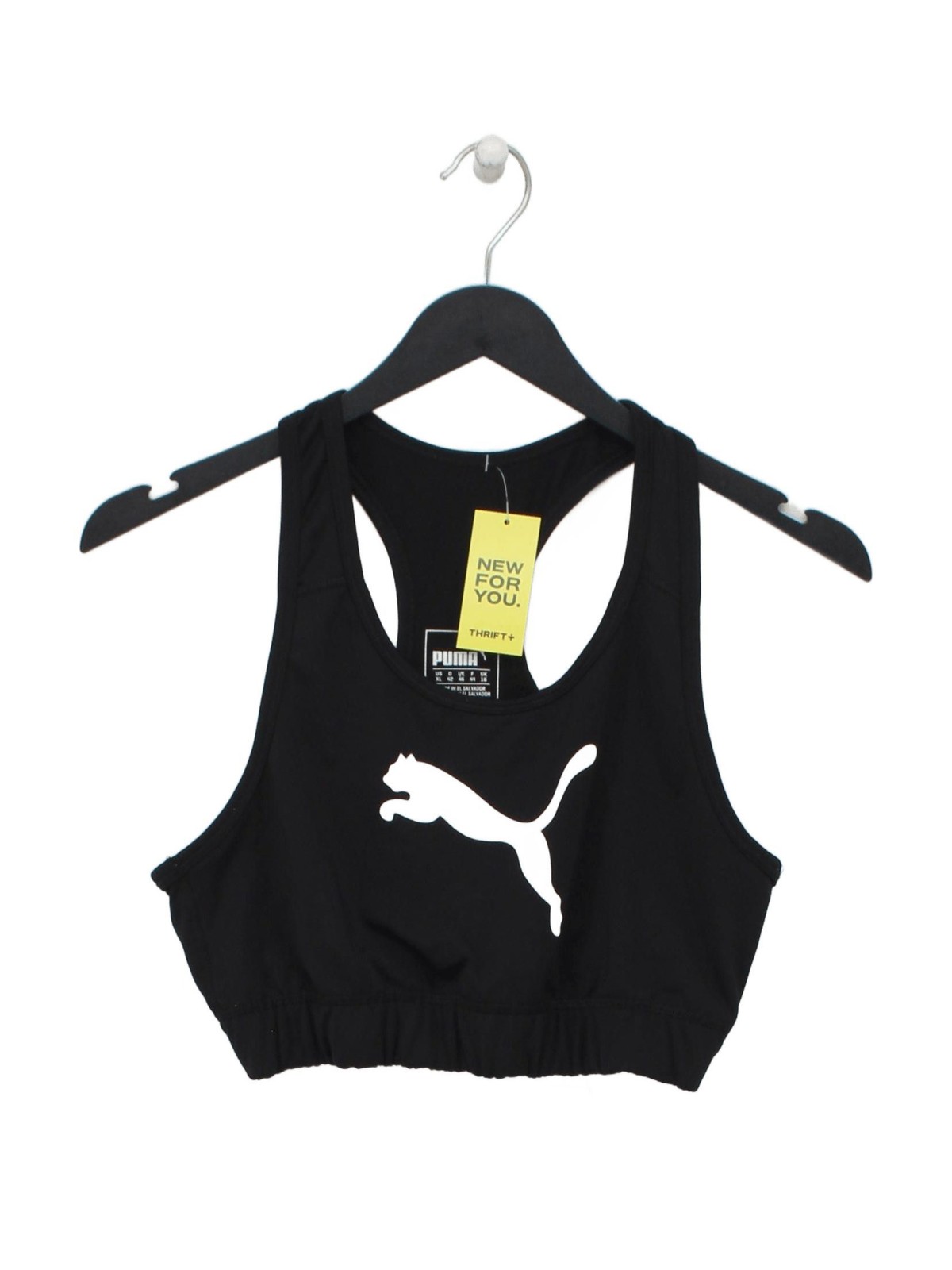 Puma Women’s T-Shirt XL Black Nylon with Elastane Sleeveless Basic