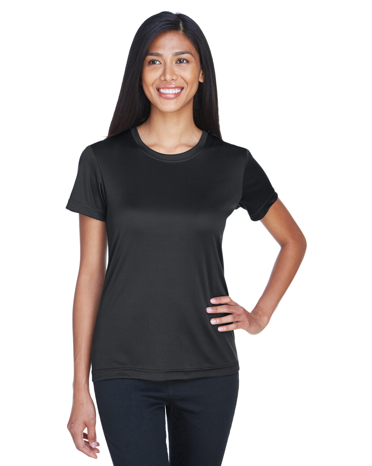 UltraClub Ladies Cool & Dry Basic Performance T-Shirt 8620L 100% Polyester S-3XL