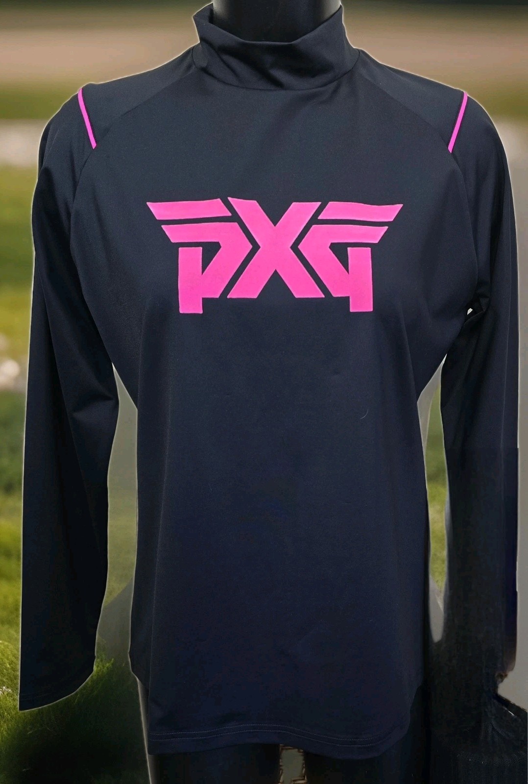 Shirt L/S Pullover Parsons Xtreme Golf Glimmer WS23ATM2 XS Women’s Black **NOTE