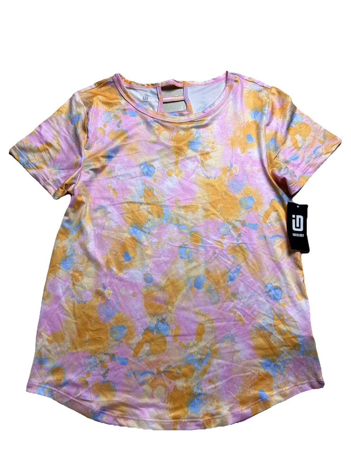 ID Ideology Women’s Performance T-Shirt Super Soft Tee Tie Dye Size XL NWT