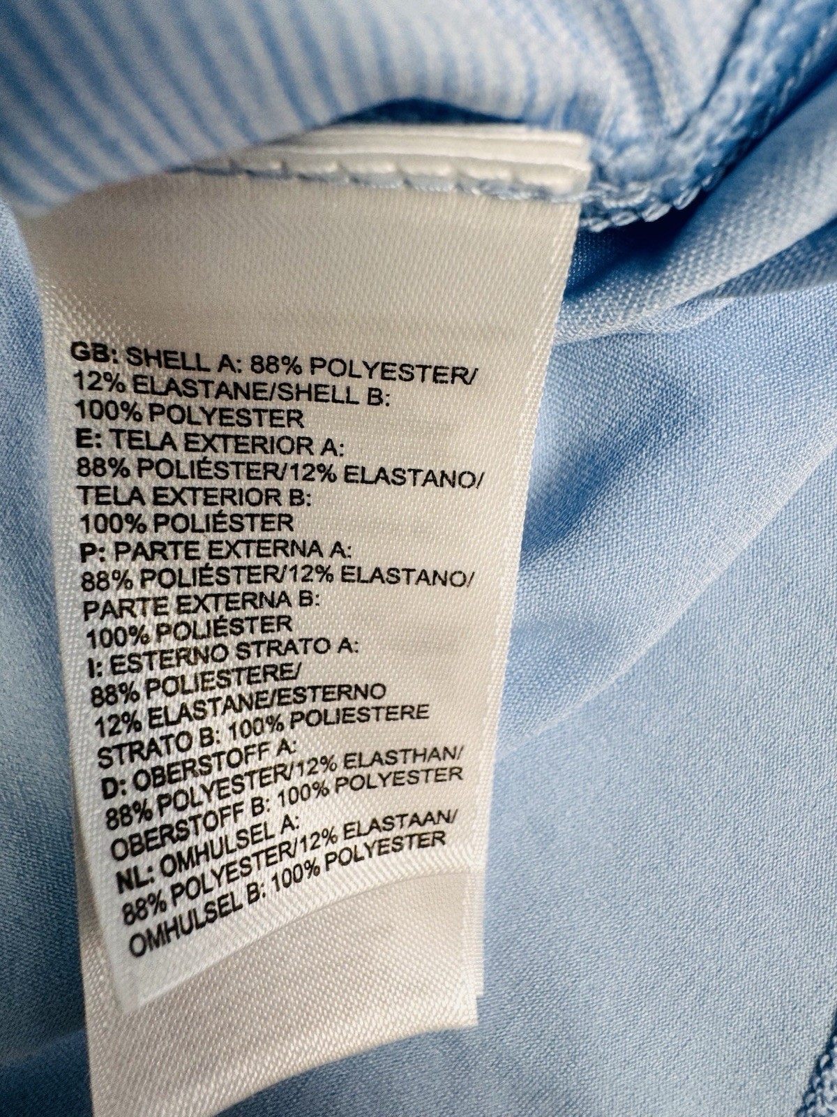 The North Face Flashdry-XD Performance Short Sleeve T-Shirt Light Blue XL