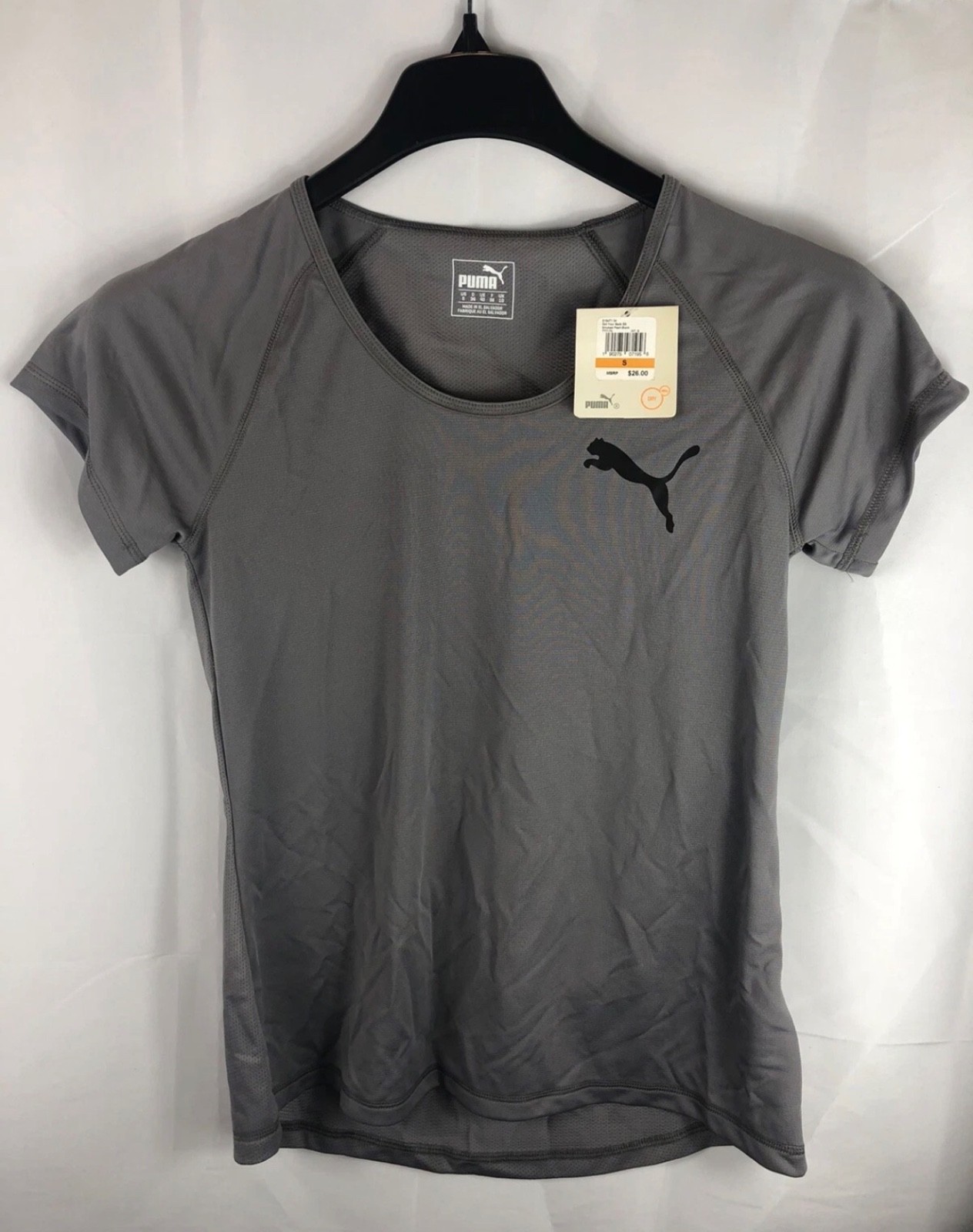 Puma Got Your Back Short Sleeve Shirt Training Exercise Running Gym Small