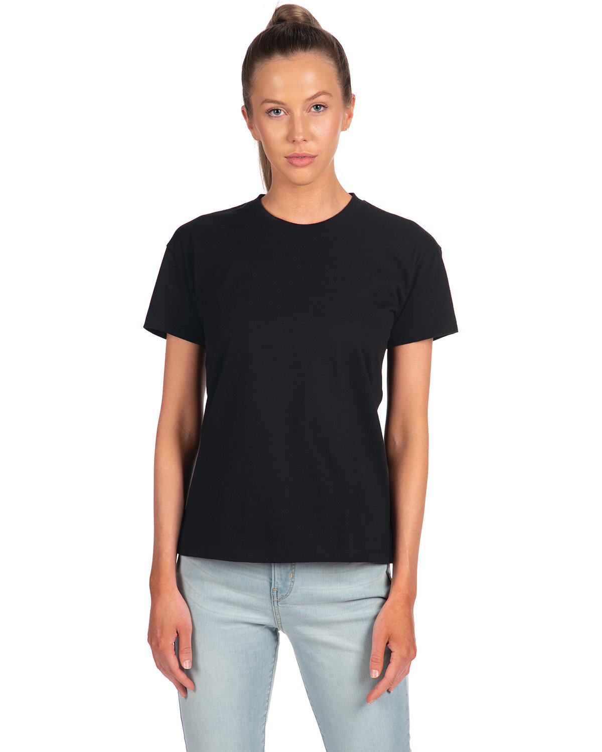 2 Pack Of Next Level Apparel Ladies Relaxed Stylish Plain T-Shirt – 3910NL