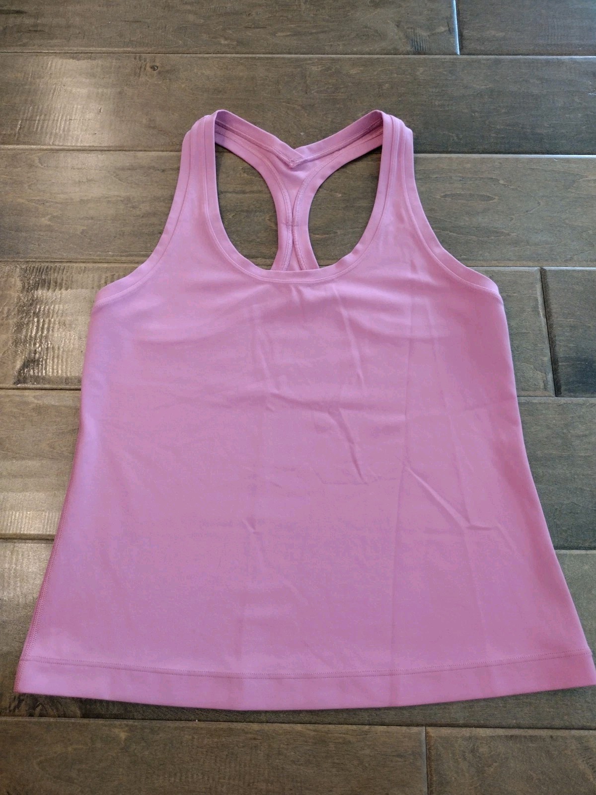 LULULEMON Women’s rose pink Align waist race racerback Nulu tank top – size 8