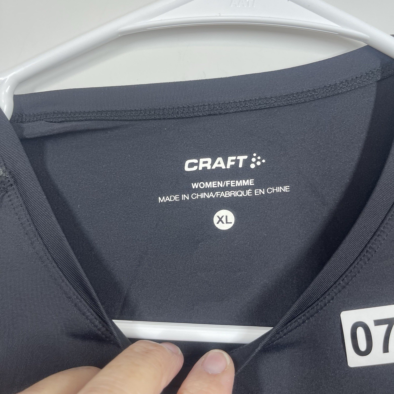 Spartan By Craft Pro Series Compression Shirt Womens XL Black LS Top Race