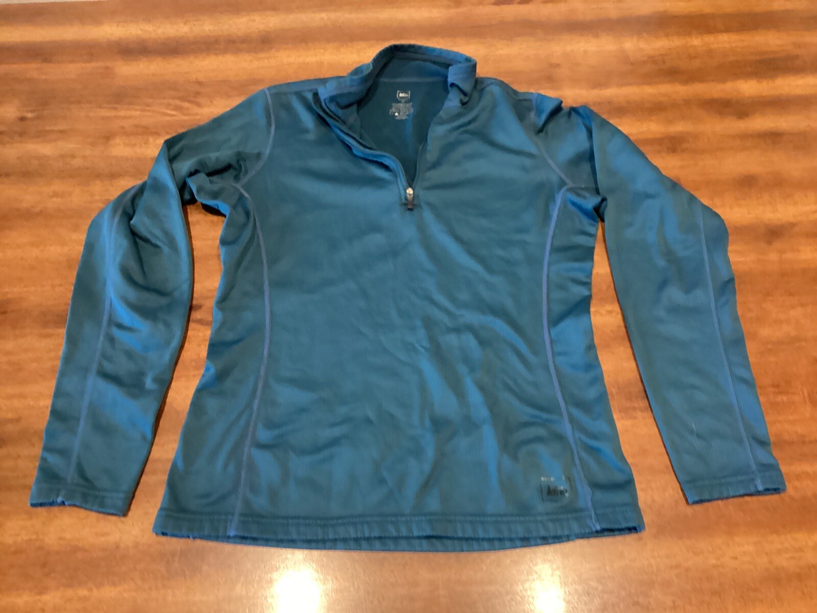 Women’s REI Midweight Cold Weather Layer Waffle Pullover Sz. M #12