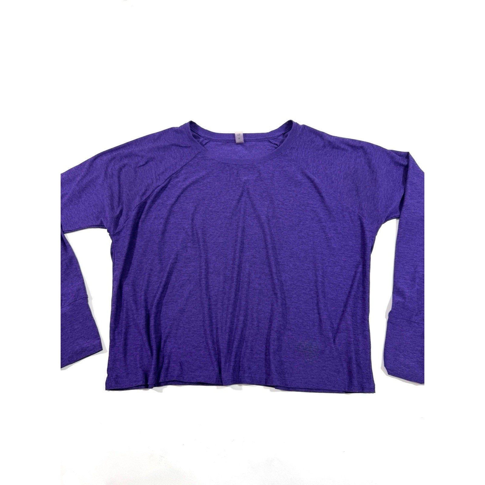 Beyond Yoga Featherweight Daydreamer Shirt Purple Size Medium Long Sleeve