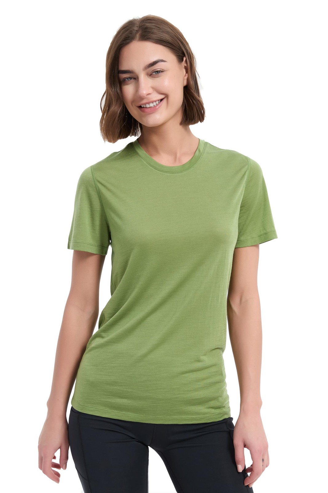 Merino Wool & Tencel Blend T Shirt for Women, Redefined Softness, Lightweight…