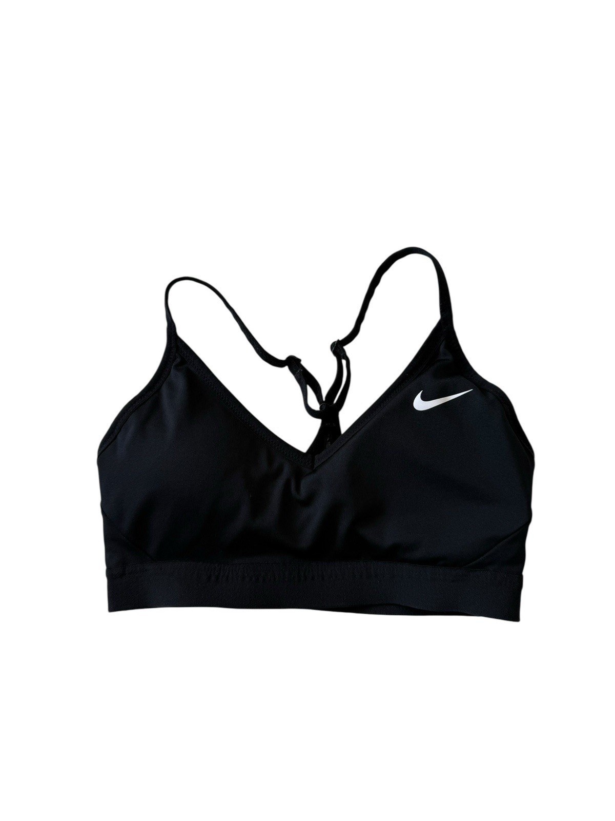 Nike Padded Athletic Tank Top Running Shirt Black Women’s Size S Good Condition