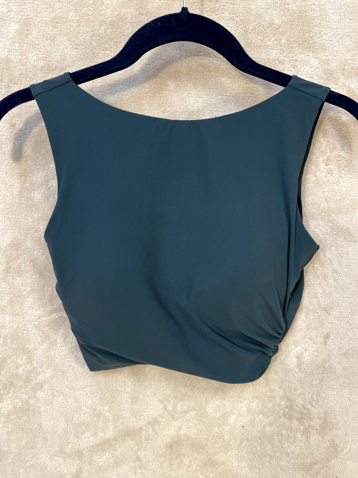 NEIWAI Tank Top M – Stretch Crop Top – Sleeveless – Sports Bra + Cups Racerback