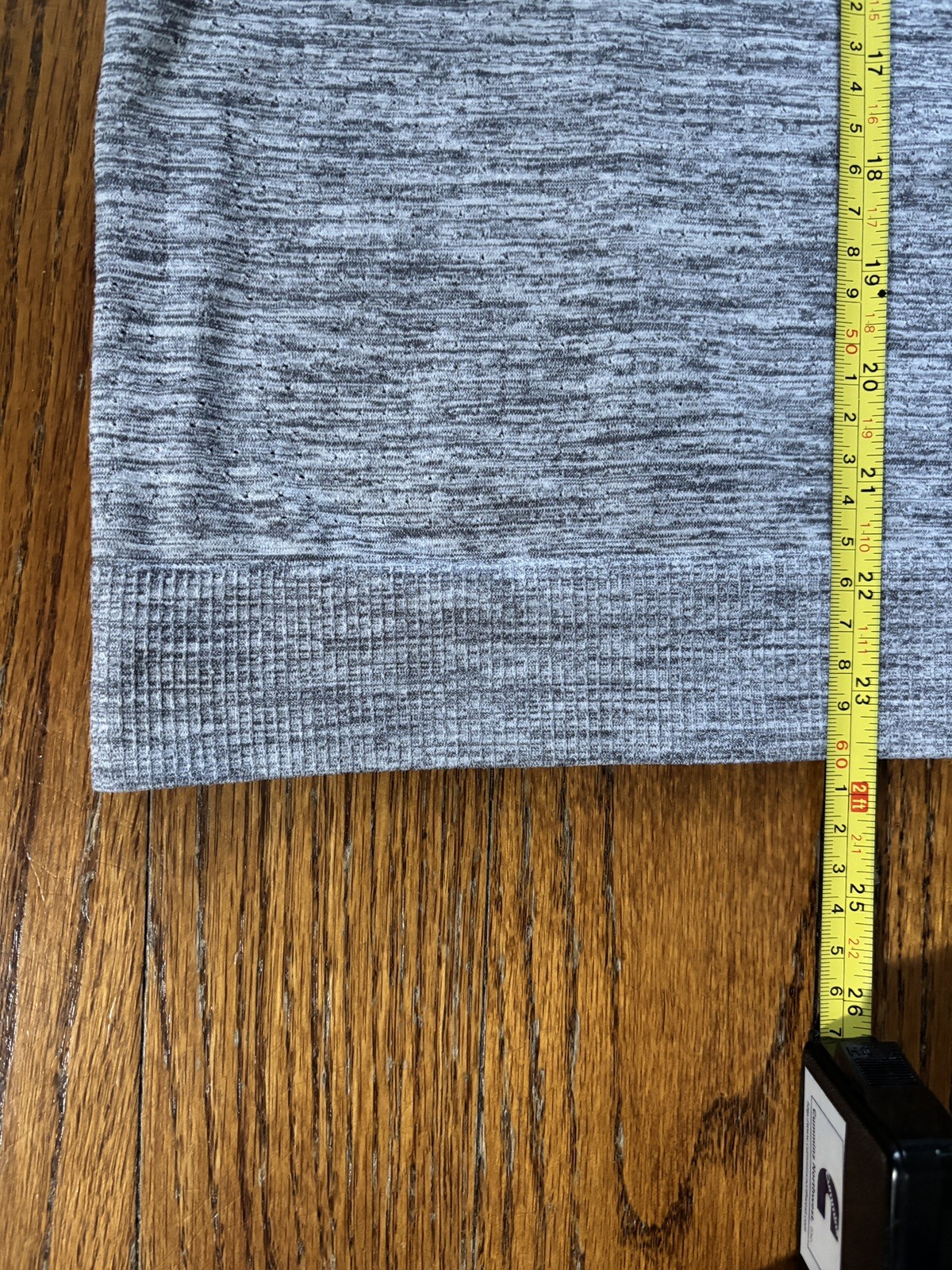 Athleta In Motion Seamless Tank Top Crew Neck Heather Gray XL