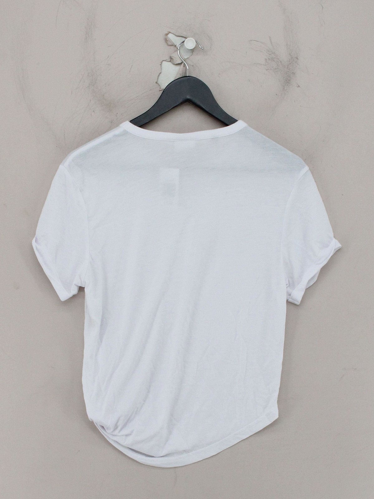 Gymshark Women’s T-Shirt M White Polyester with Viscose Basic