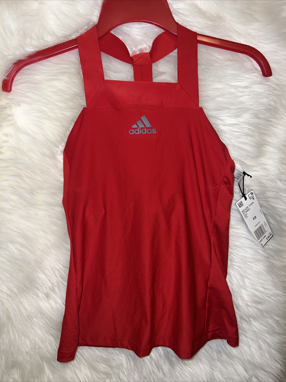 Adidas Red Scarle Barricade Code tank D74662 Red XS