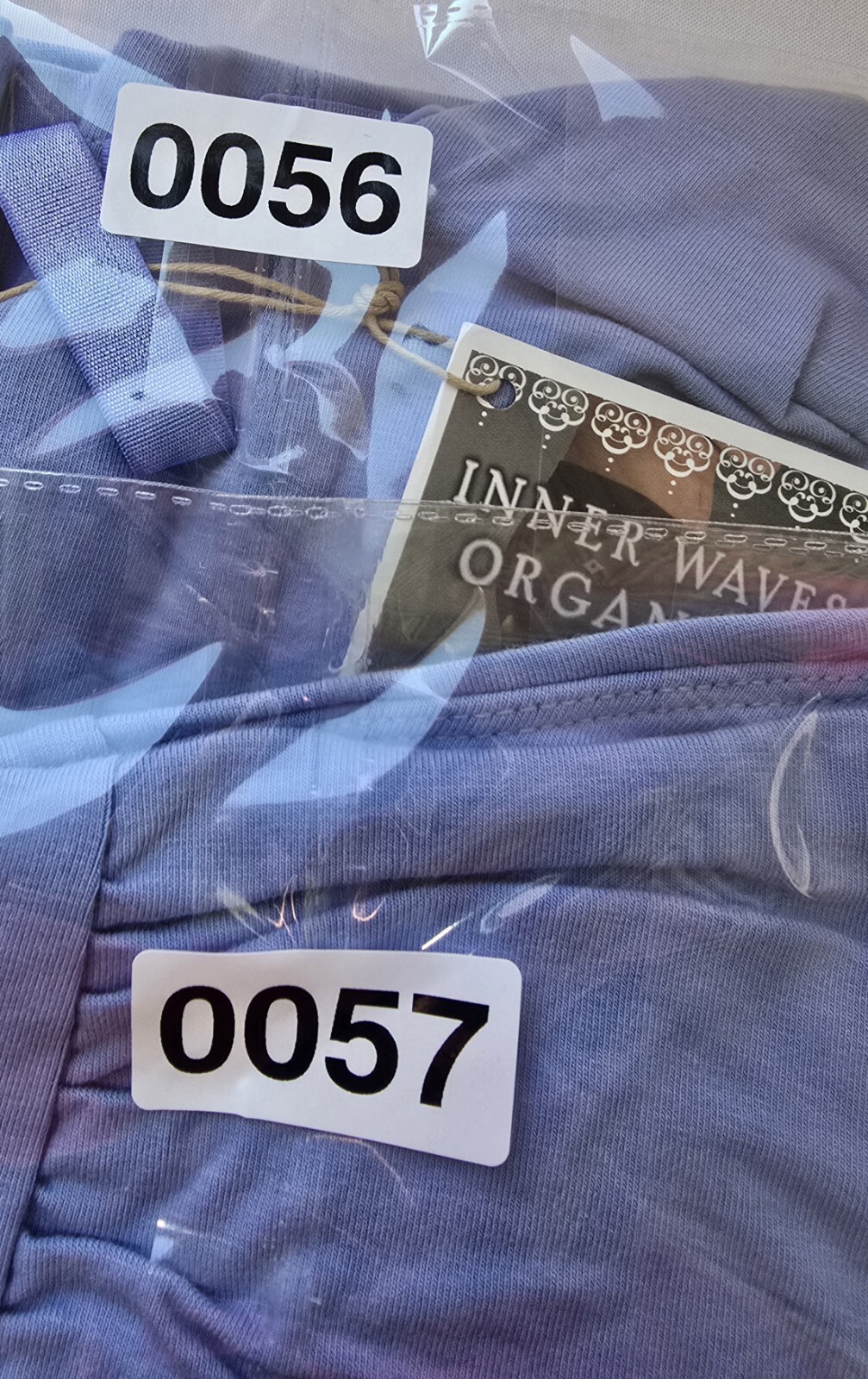 Inner Waves Organics Activewear Top Womens Small Adjustable Padded Lined Blue