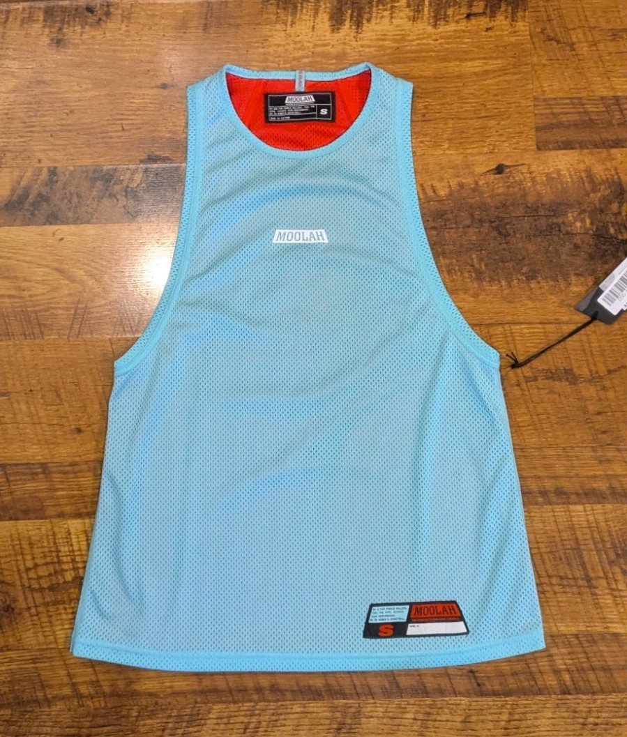 NWT Womens MOOLAH Basketball Reversible Tank Top Small S