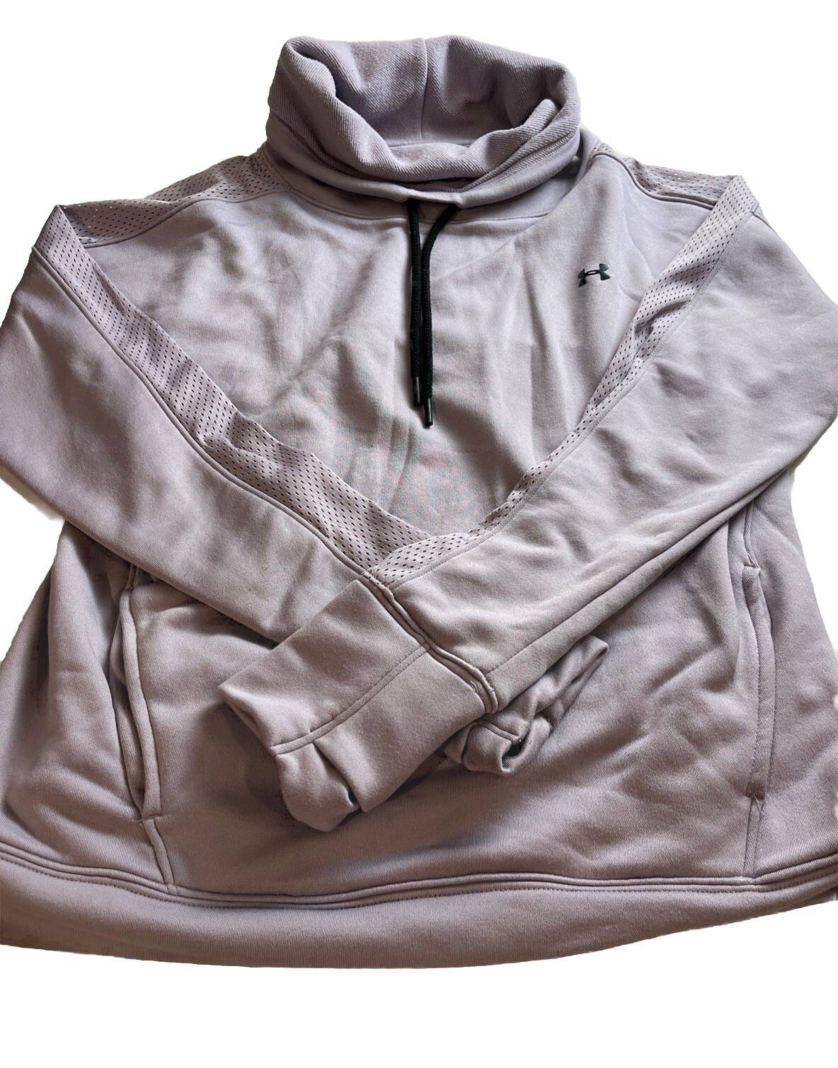 Under Armour Women’s Cowl collar loose fit pullover Lavender size M