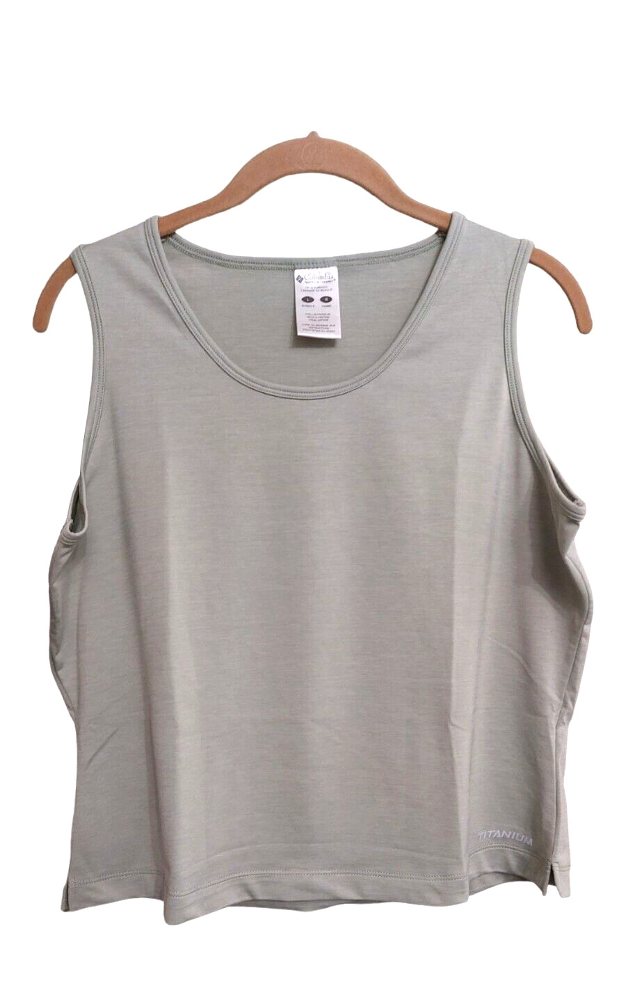 Columbia Sportswear Women’s Tank Top Titanium Dark Mint Green Size L