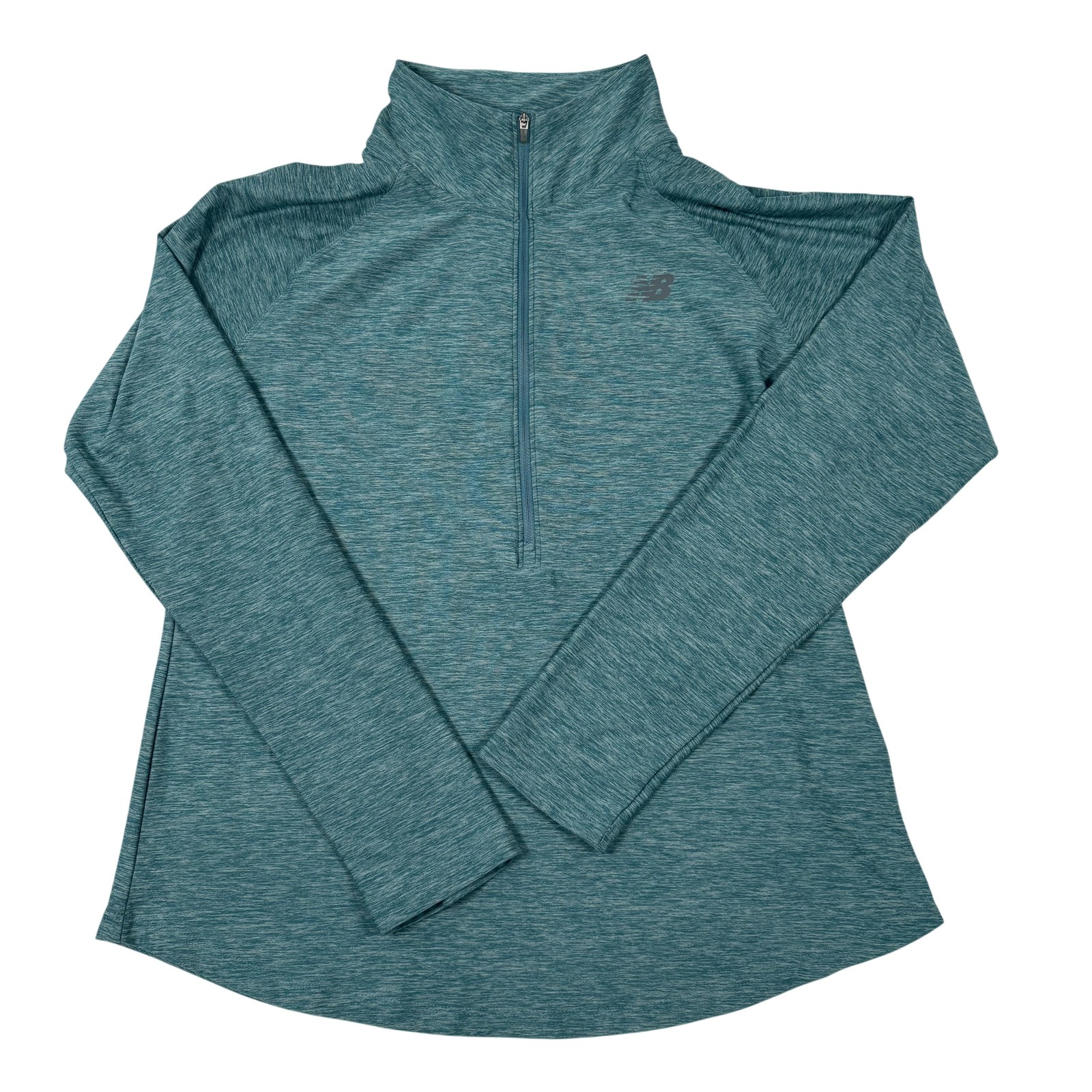 New Balance NB Dry Large Half Zip LS Pullover Running Athletic Top Activewear