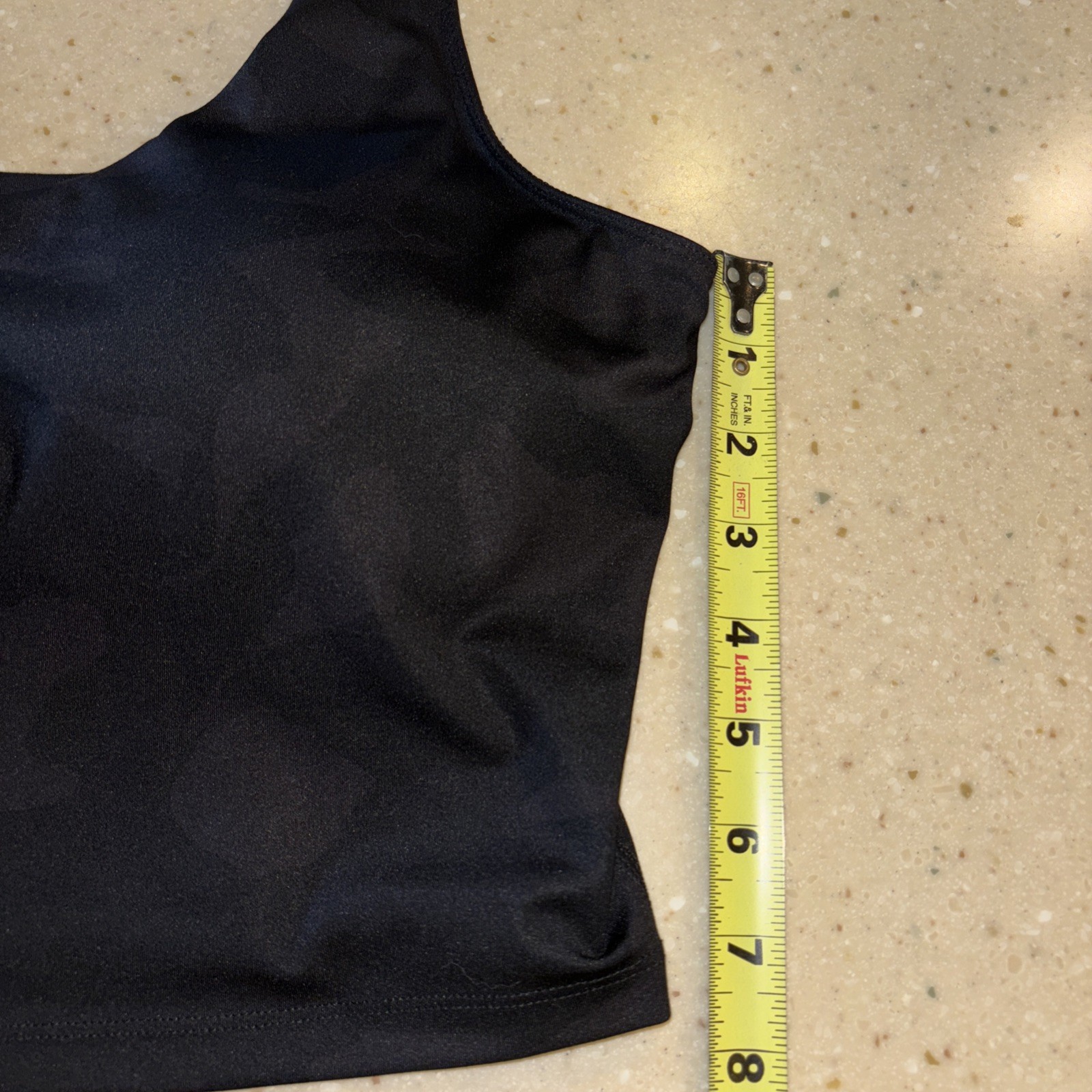 90 Degree Reflex Everyday Cloud Support Crop Tank Top Built-in Bra Sports Large