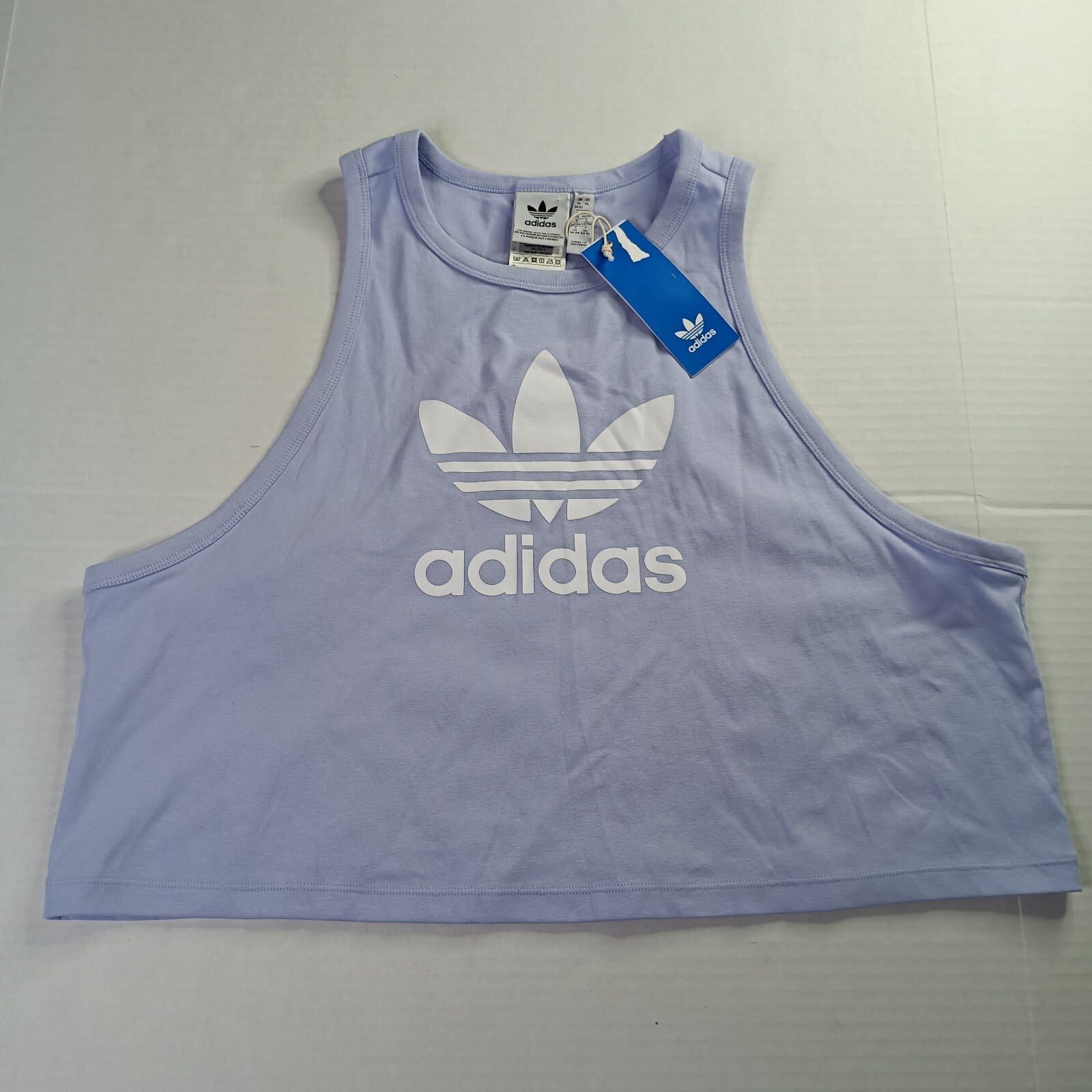 Adidas Adicolor Trefoil Tank Top Women’s Size XL Extra Large Violet Tone Purple