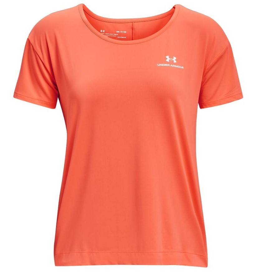 Under Armour Women’s UA RUSH Energy Short Sleeve Tangerine Size XS FREE SHIP $40