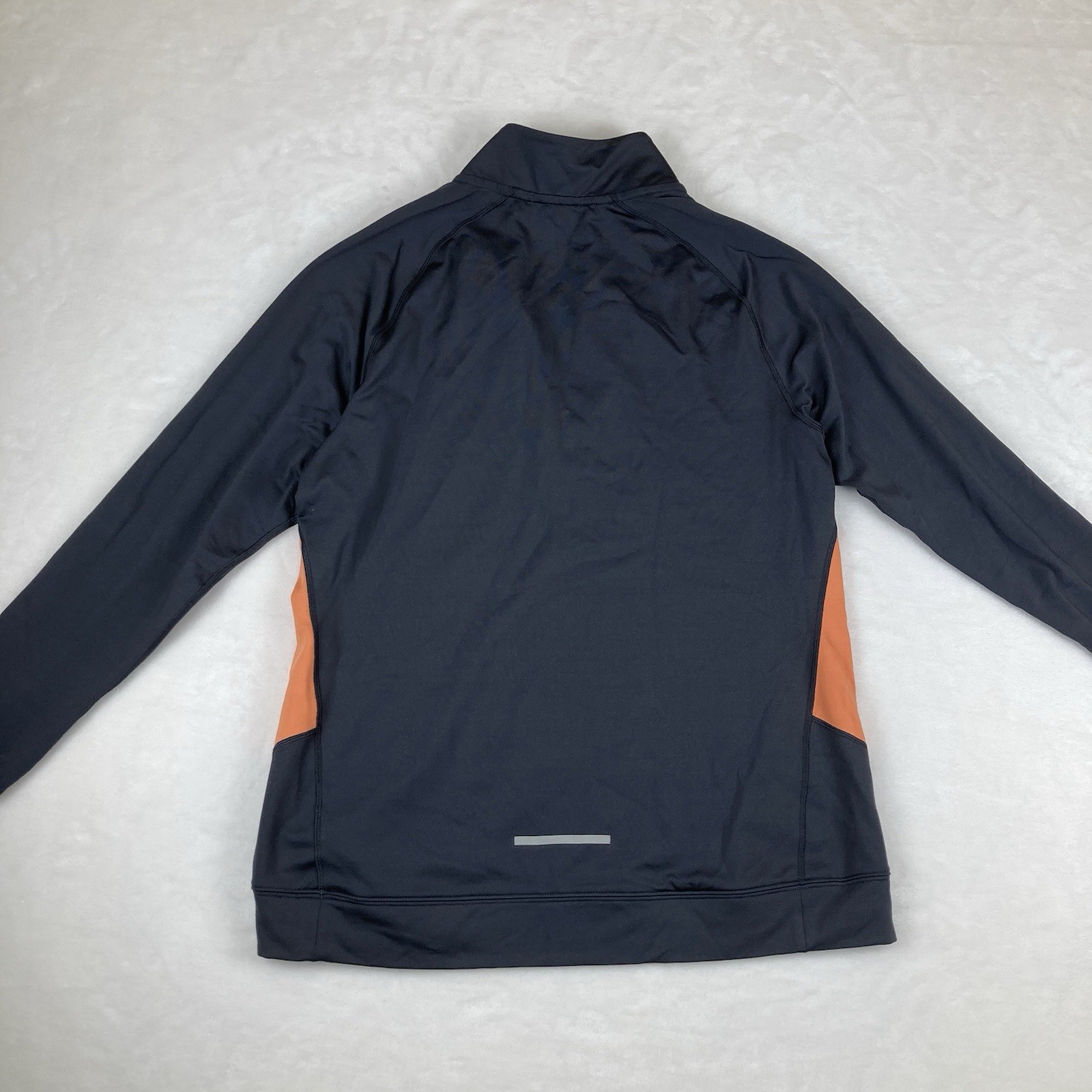 Second Skin Cold Weather Compression Shirt Women’s XL Gray 1/4 Zip Pullover Top