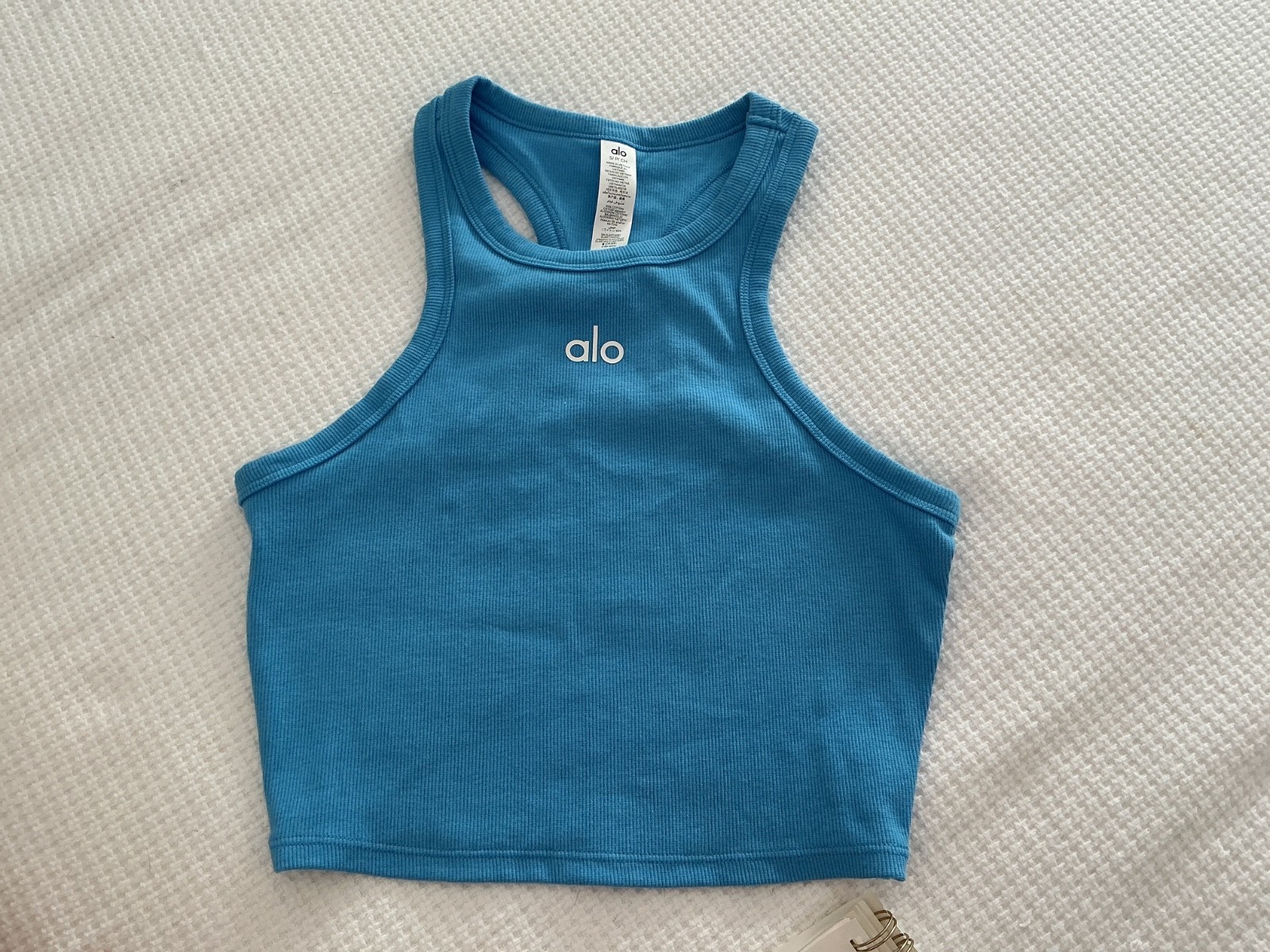 alo yoga ASPIRE TANK NWT, Small. orig$68 Espresso
