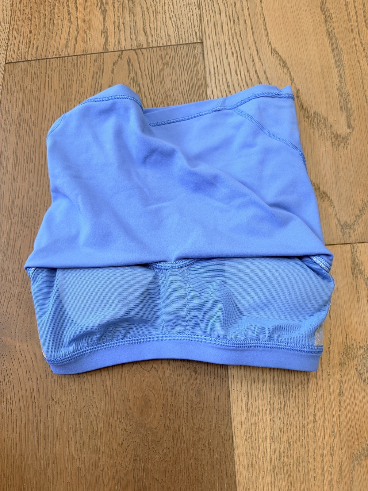 EUC Lululemon Align Tank Top Light Support A/B Cup Blue Sz 0 Cropped
