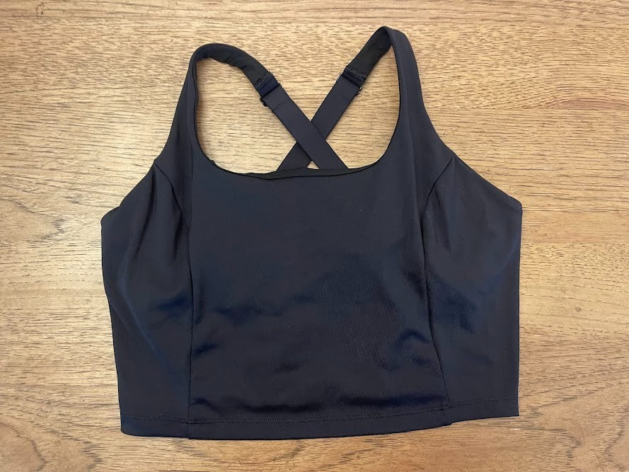Victoria’s Secret Smooth Black X-LARGE VSX VS Essential Lace Up Tank Top