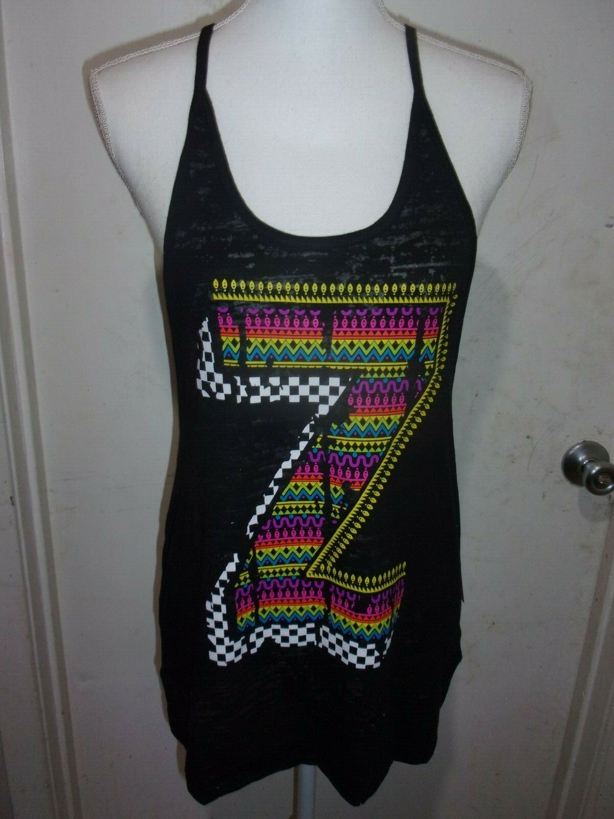 Zumba Dance Bold Bubble Tank – Bold Black – sizes XS, S, M, L (B158)
