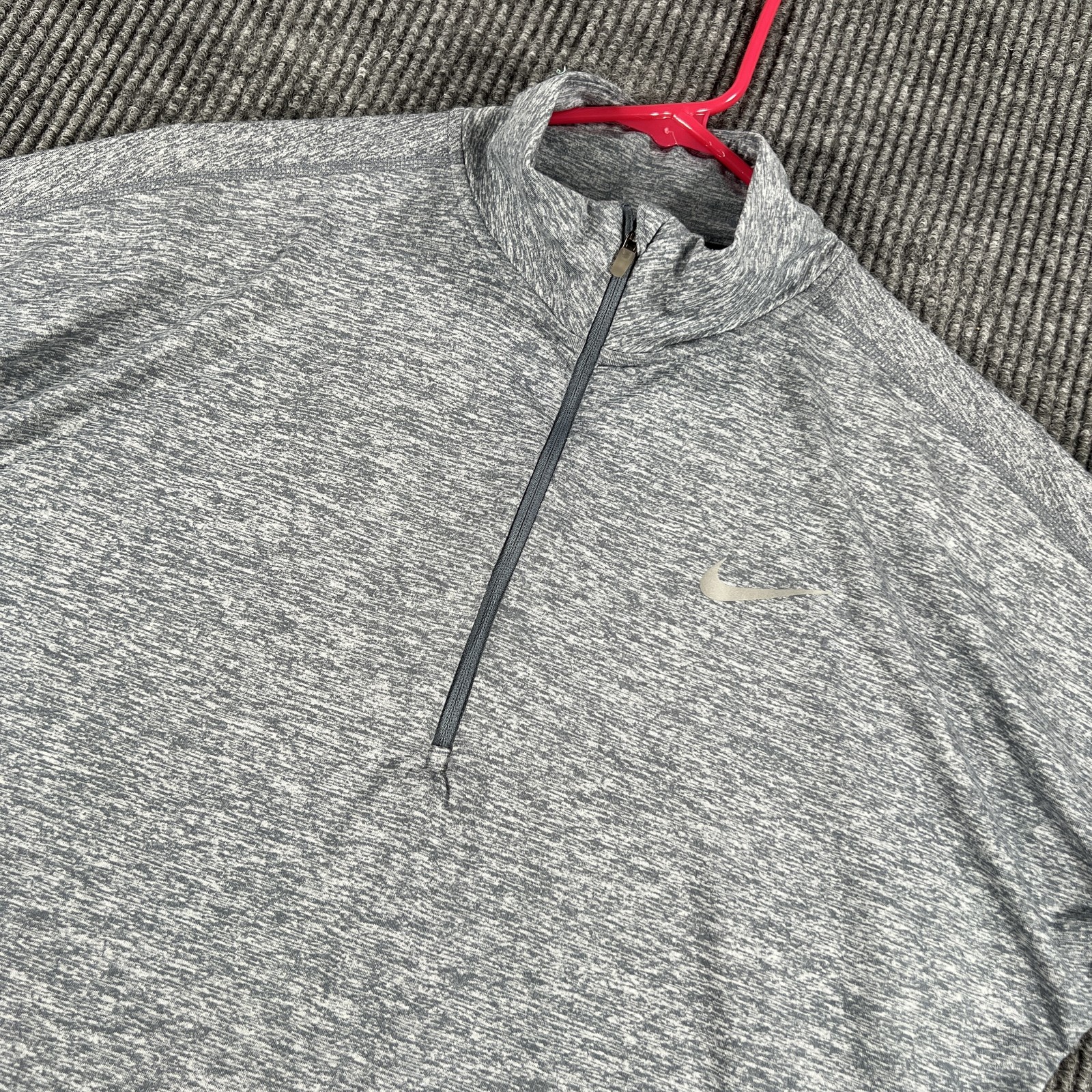Nike Dri-FIT Half Zip Running Pullover Shirt Medium Long Sleeve Athletic Womens