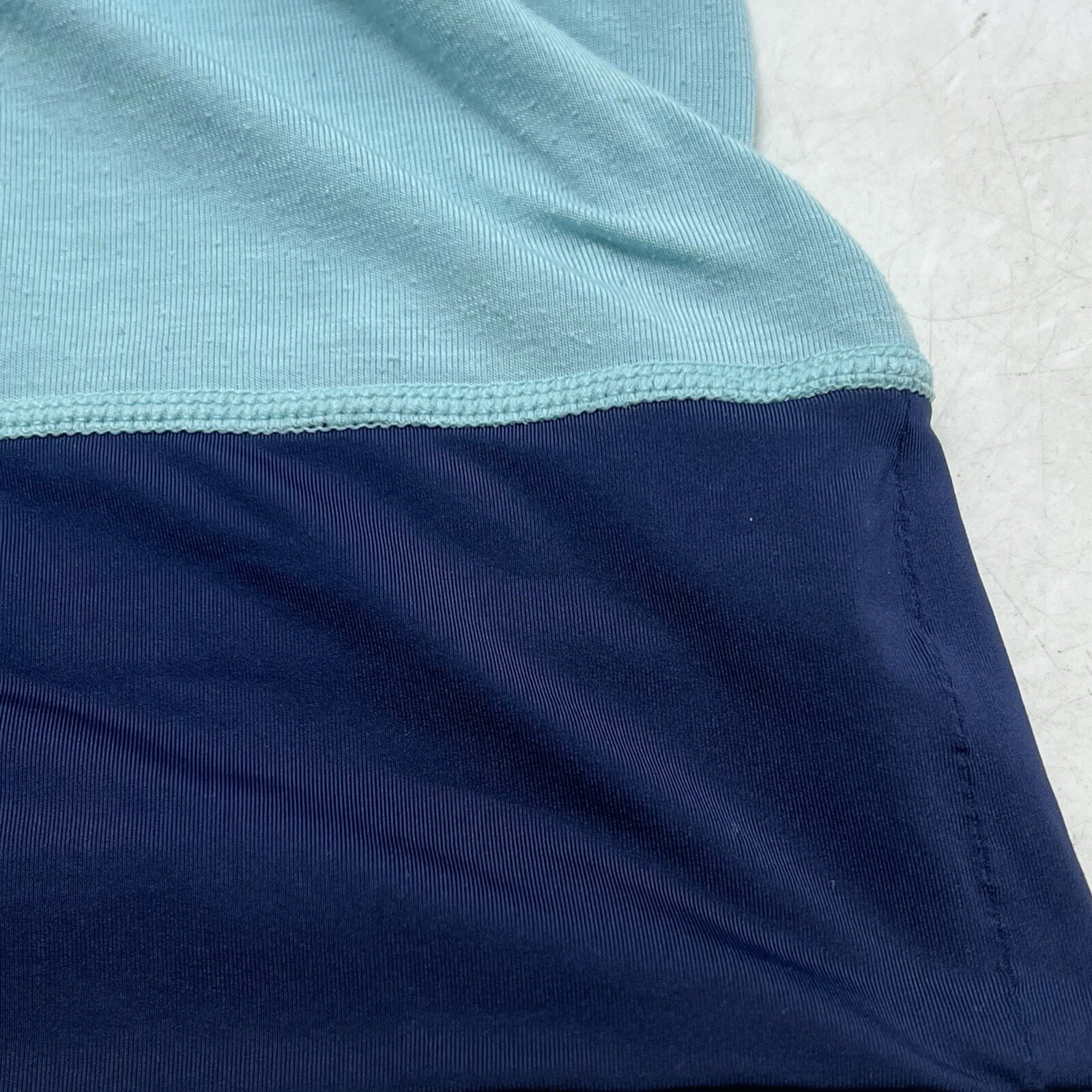 Kari Traa Base Layer Shirt WOMENS MEDIUM Pullover Workout Long Sleeve Blue
