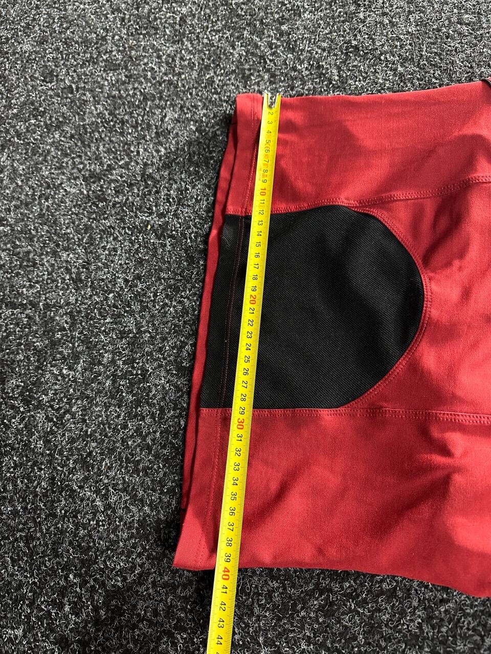🚨Oakley Womens Red Active Performance Fit Hiking Cycling Gym Top Size L Y2K