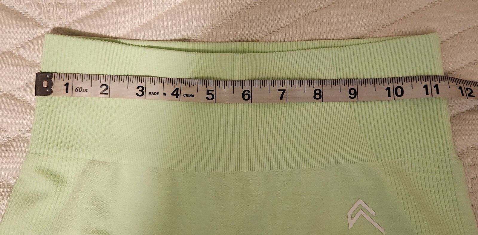 Oner Active Vibrant Green Seamless High Rise Ankle Leggings M