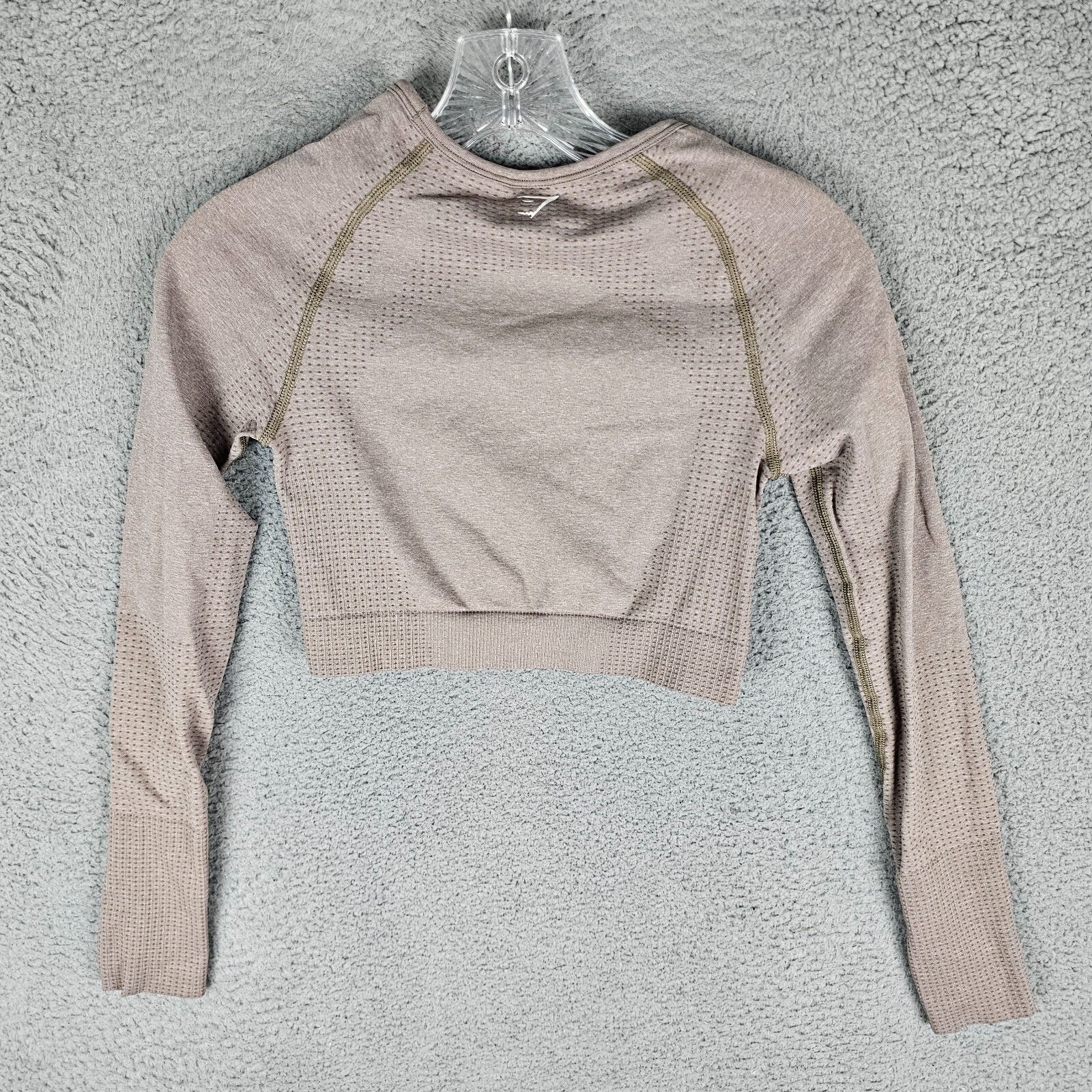 Gymshark Vital Seamless 2.0 Crop Top Long Sleeve Workout Top Stretch
