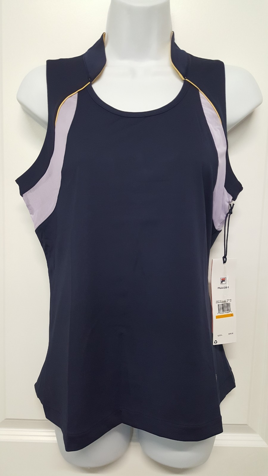Fila Backspin Full Coverage Women’s Tennis Tank top Blue PurpleTW23C162