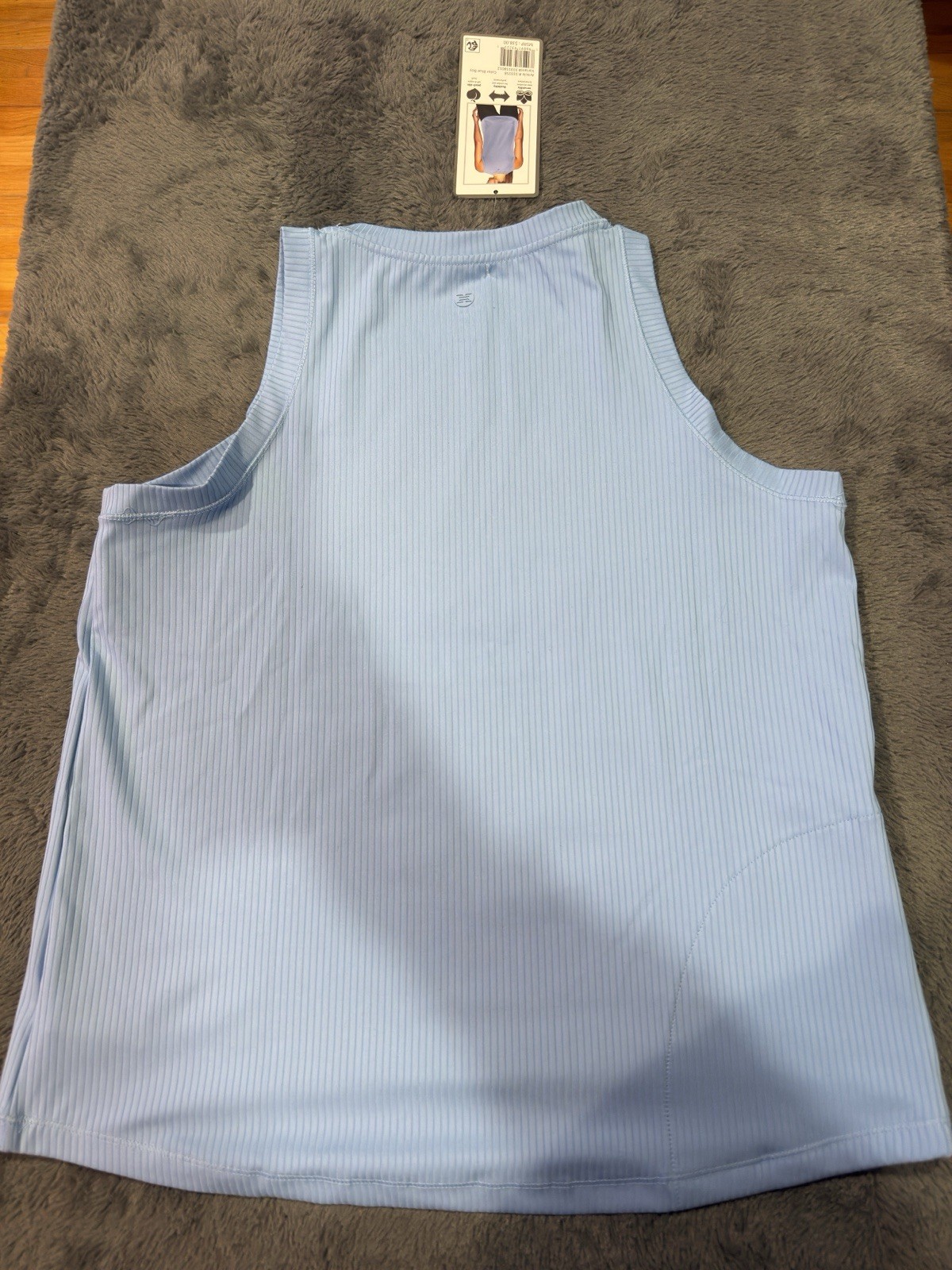 RBX Women’s Medium Soft Touch Ribbed Tank With Side Pocket New With Tags !!