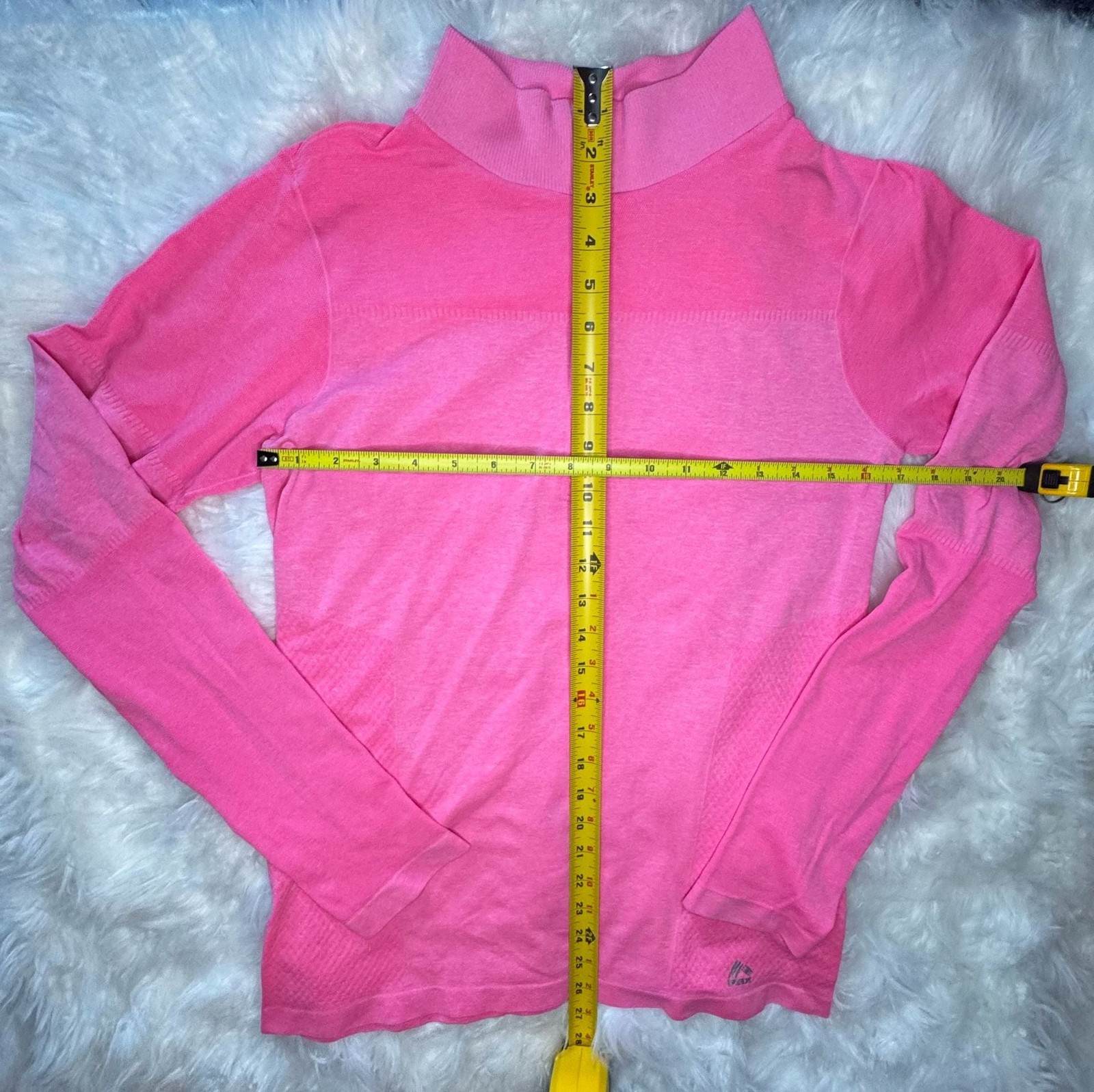 RBX Performance Womens Seamless Mock Neck 1/4 Zip Long Sleeve Athletic Pullover