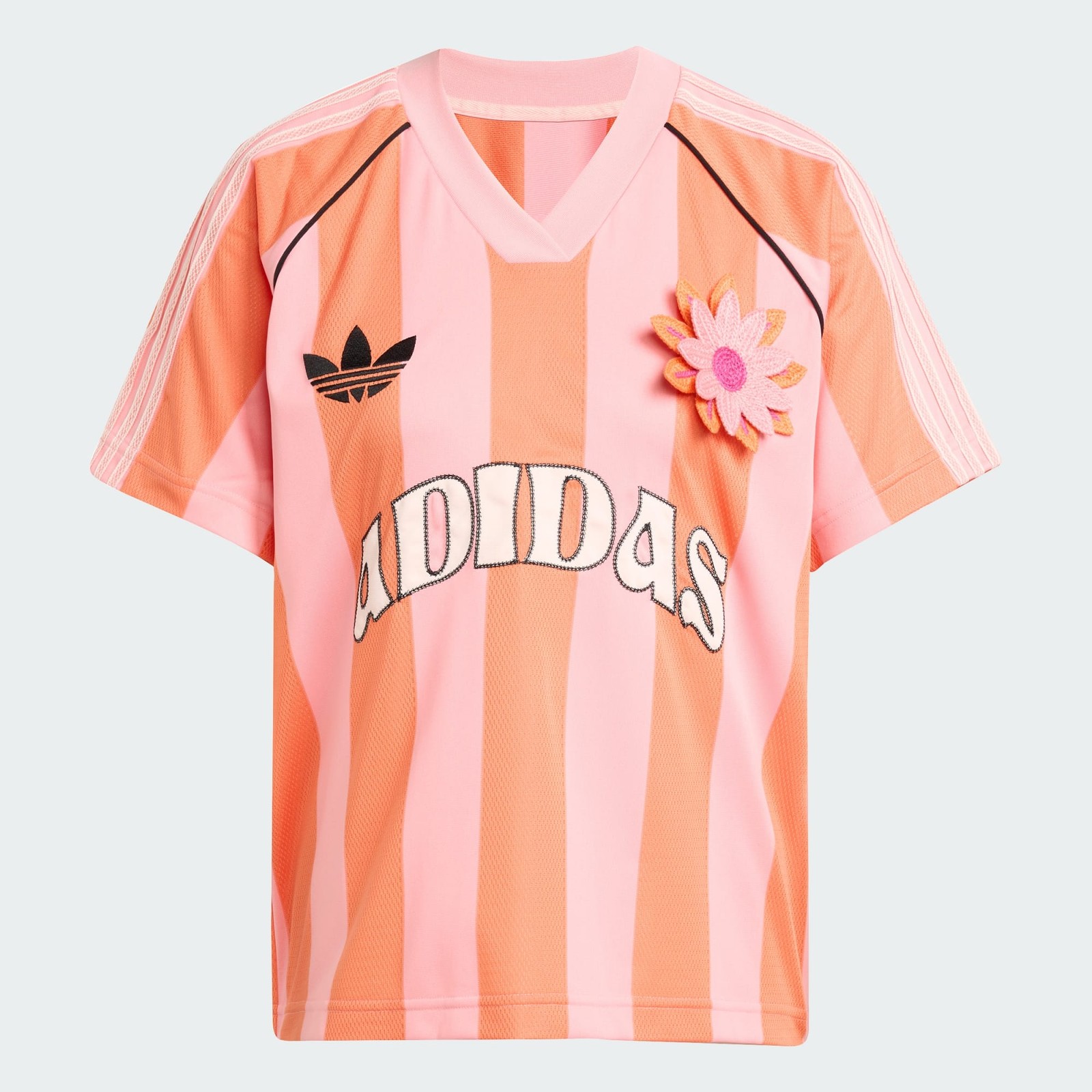 adidas Originals Summer Glow Jersey Orange Pink | Women’s Size Medium KC0673