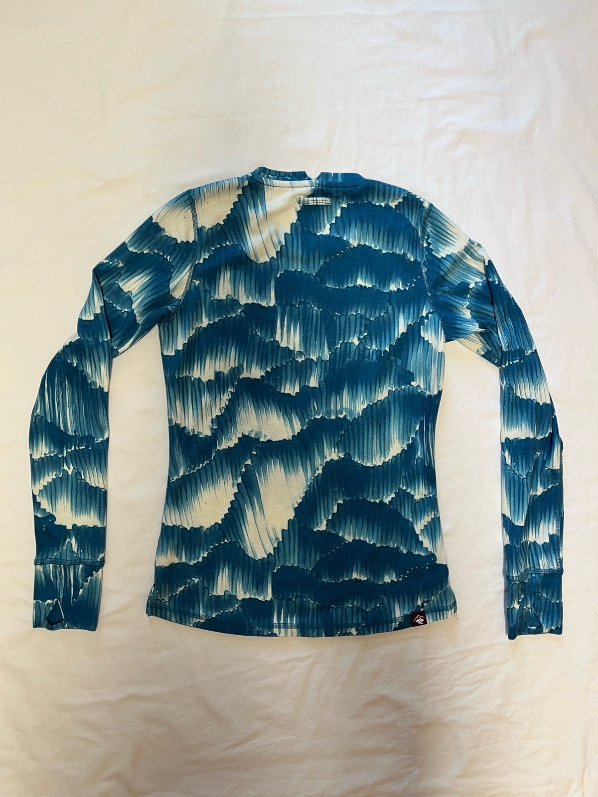 Rabbit Outrun Trail Base Layer Womens Small Celestial Mountain Blue Outdoor
