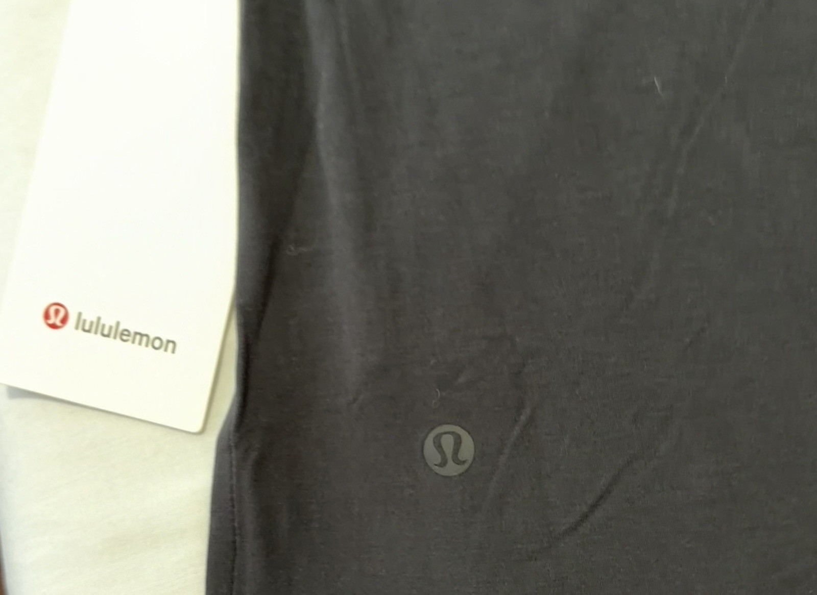 NWT⚡️LULULEMON⚡️LARGE⚡️ MODAL SILK SIDE SPLIT TANK⚡️4-WAY STRETCH⚡️BLACK⚡️$58