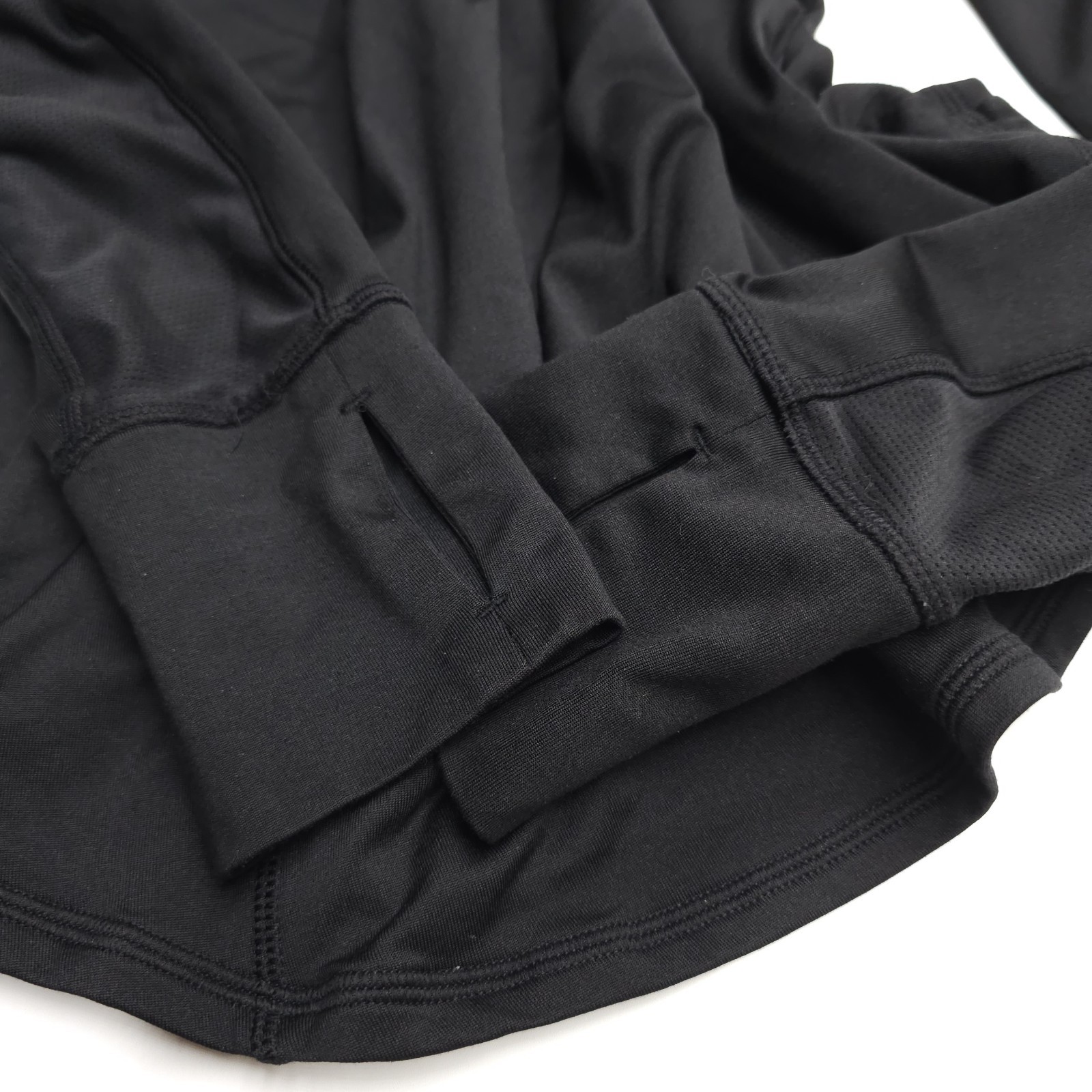 Athleta Jacket Womens Size Large Black Half Zip Pullover Walking Athleisure