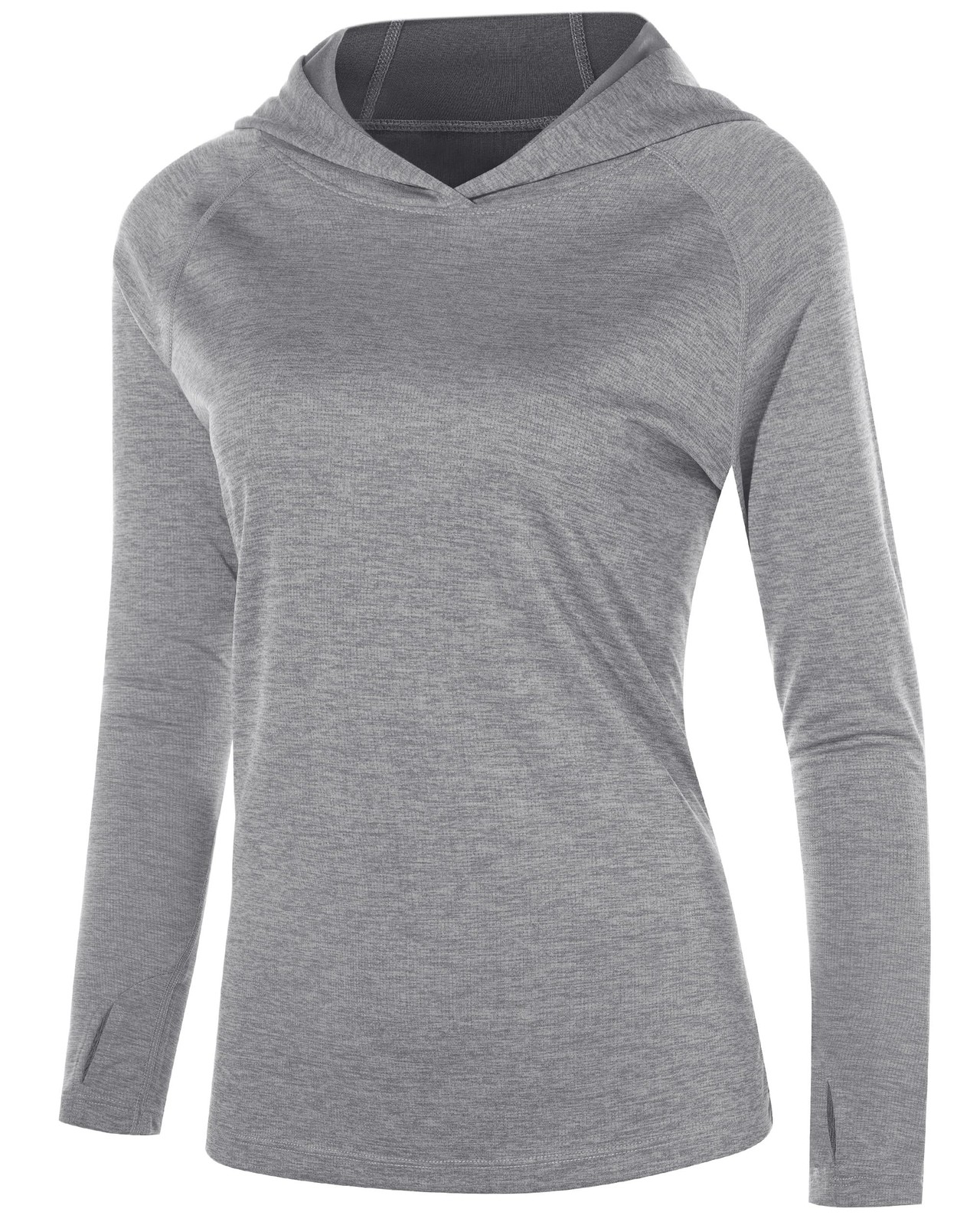 Women’s UPF 50+ Sun Protection Hoodie, Long Sleeve Hiking Fishing Hooded Shir…